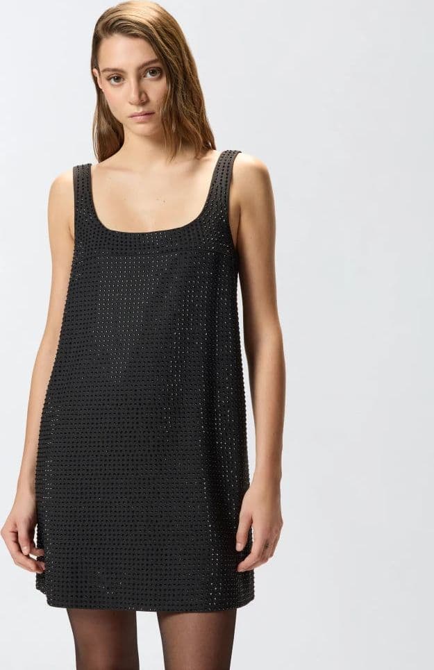Pinko AROA ABITO TINTO FILO FULL STRETCH FW25 da donna in Cocktail Drestige - Casamassima, commercioVirtuoso.it