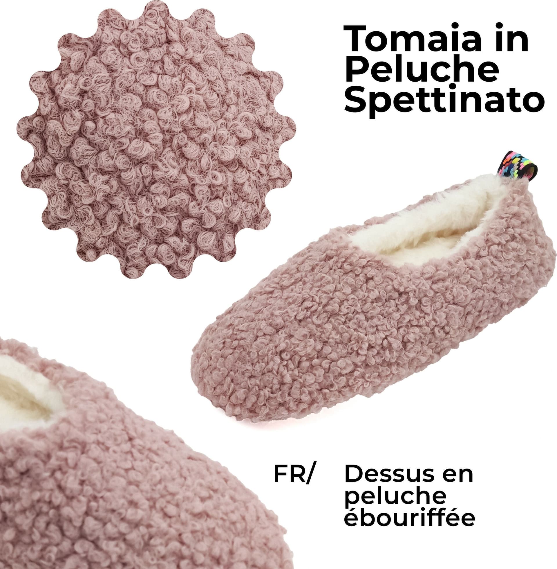 Le Pelosone Ciabatte Donna Invernali Da Casa Babbucce in Peluche Spettinato Pantofole Chiuse Suola per Parquet in Ciabatte moda Primo Calzature - Venezia, commercioVirtuoso.it