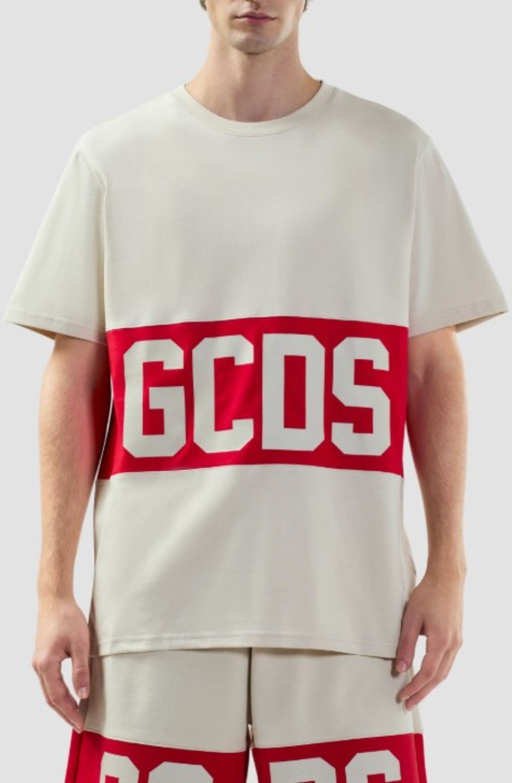 GCDS T-SHIRT BAND LOGO REGULAR T-SHIRT da uomo in T-shirt Drestige - Casamassima, commercioVirtuoso.it
