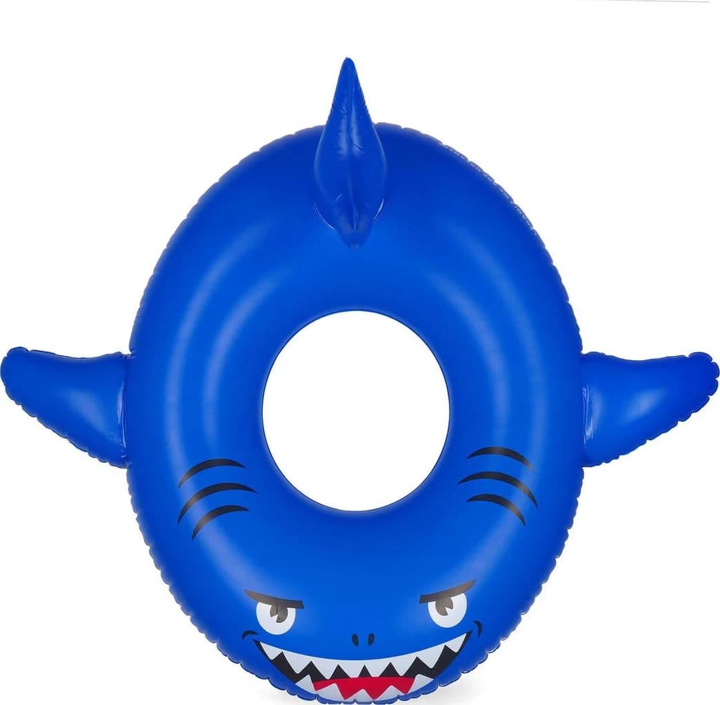 Ciambella Gonfiabile da Piscina per Bambini - Shark - Pool Ring in Teli mare Cartoleria Deja Vu - Crotone, commercioVirtuoso.it