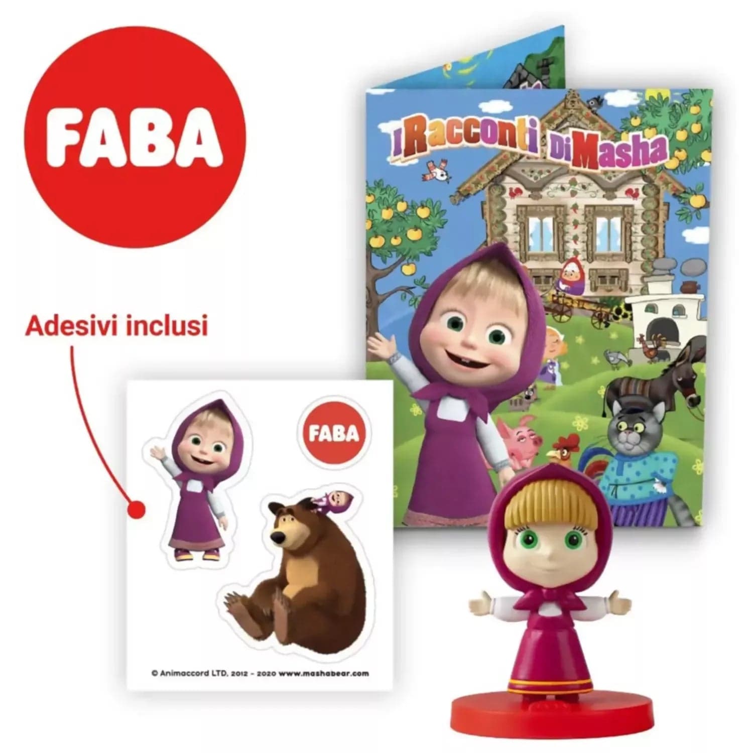 FABA i Racconti di Masha - storie e fiabe sonore - Personaggio Sonoro per Raccontastorie FABA - Statuina Sonora Interattiva per Bambini - RACCONTASTORIE NON INCLUSO in Libri interattivi Sanitaria Gioia del Bimbo - Villa San Giovanni, commercioVirtuoso.it