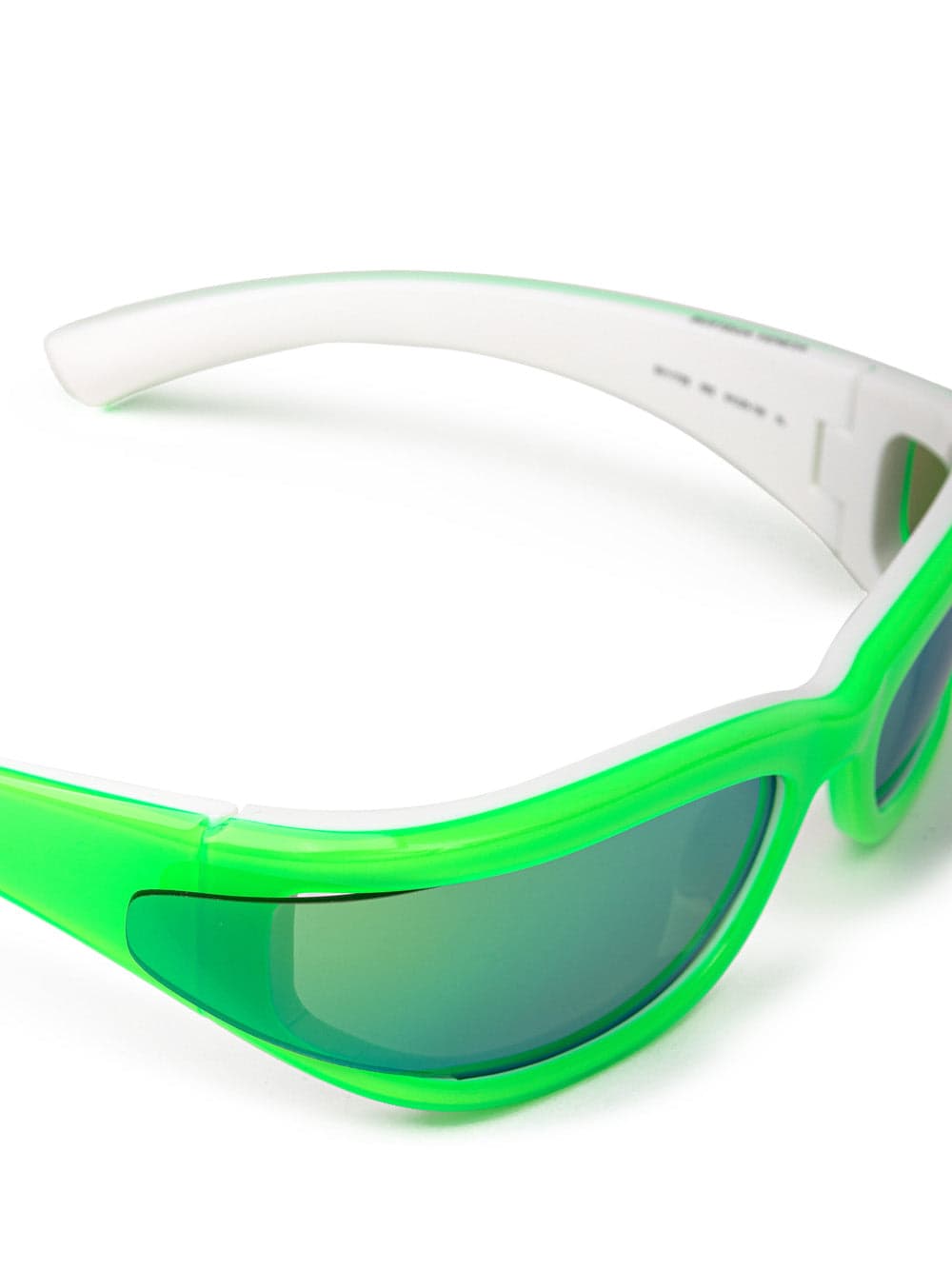 Bottega Veneta Occhiali da Sole in Acetato Verde Acido e Bianco da donna in Occhiali da sole Drestige - Casamassima, commercioVirtuoso.it