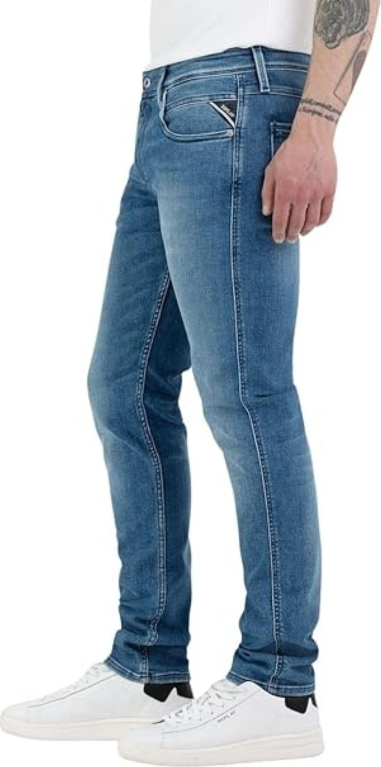 REPLAY jeans LOGATO da uomo in Jeans Drestige - Casamassima, commercioVirtuoso.it