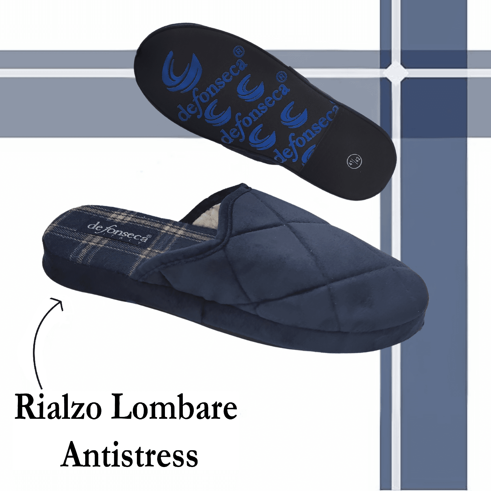 DeFonseca Ciabatte Uomo alla Milanese, Pantofole Invernali Chiuse da Casa, Lavabile e per Ospiti in Pantofole Primo Calzature - Venezia, commercioVirtuoso.it