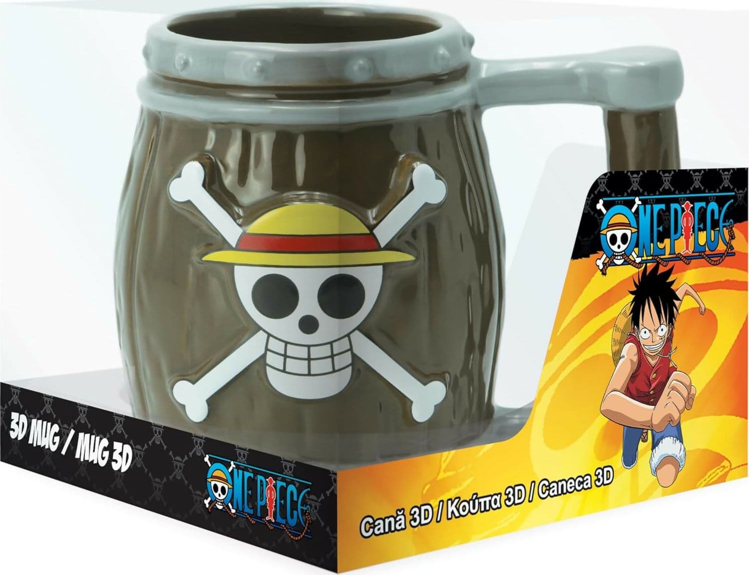One Piece - Tazza 3D - 350 ml - Barile