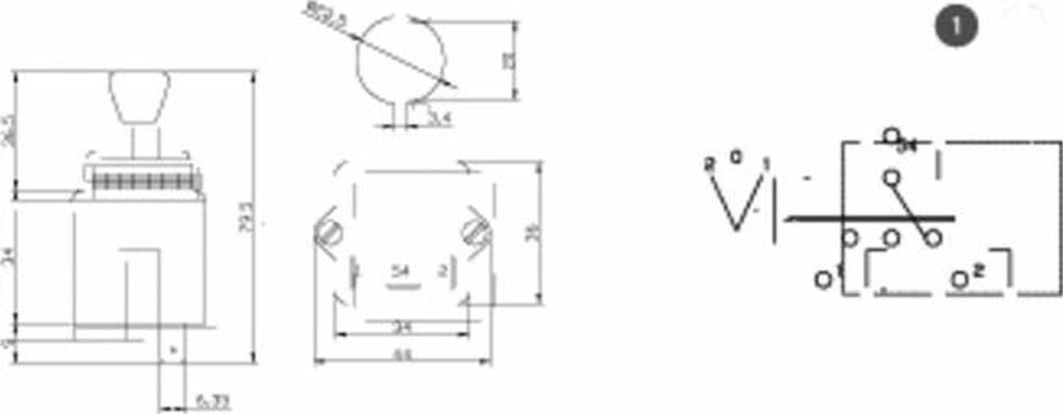 Deviatore frecce 12-24V senza lampeggio adattabile a Fiat e Cobo in Interruttori batteria GardenStore - Novellara, commercioVirtuoso.it