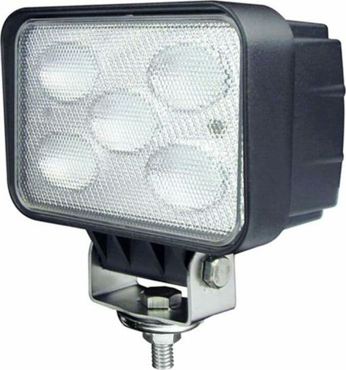 Faro da lavoro 5 LED CREE rettangolare ad ampio raggio 120° 50W IP67 e IP69K Confezione da 1pz in Fari supplementari GardenStore - Novellara, commercioVirtuoso.it