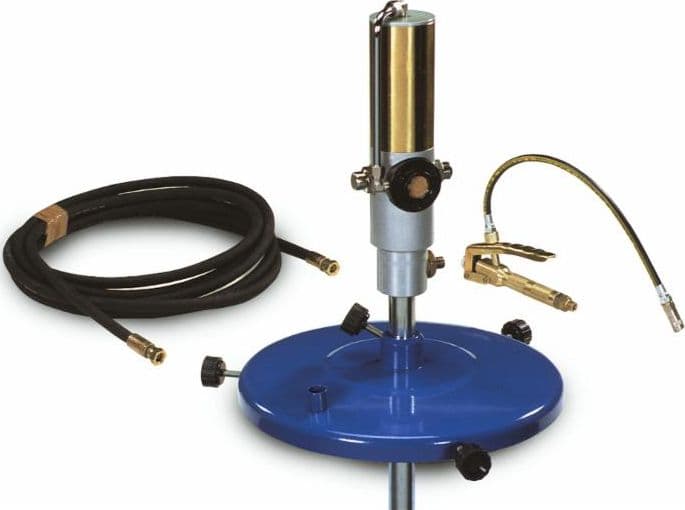 Pompa pneumatica per ingrassaggio Ama attacco 1/4” tubo 6m portata 20-30kg