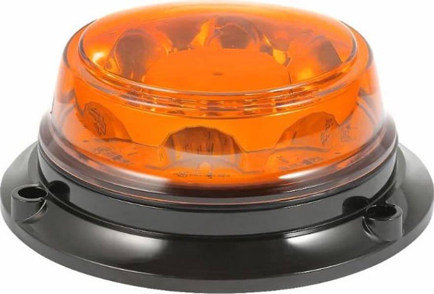 Lampeggiante base piana 8 LED 12-24V