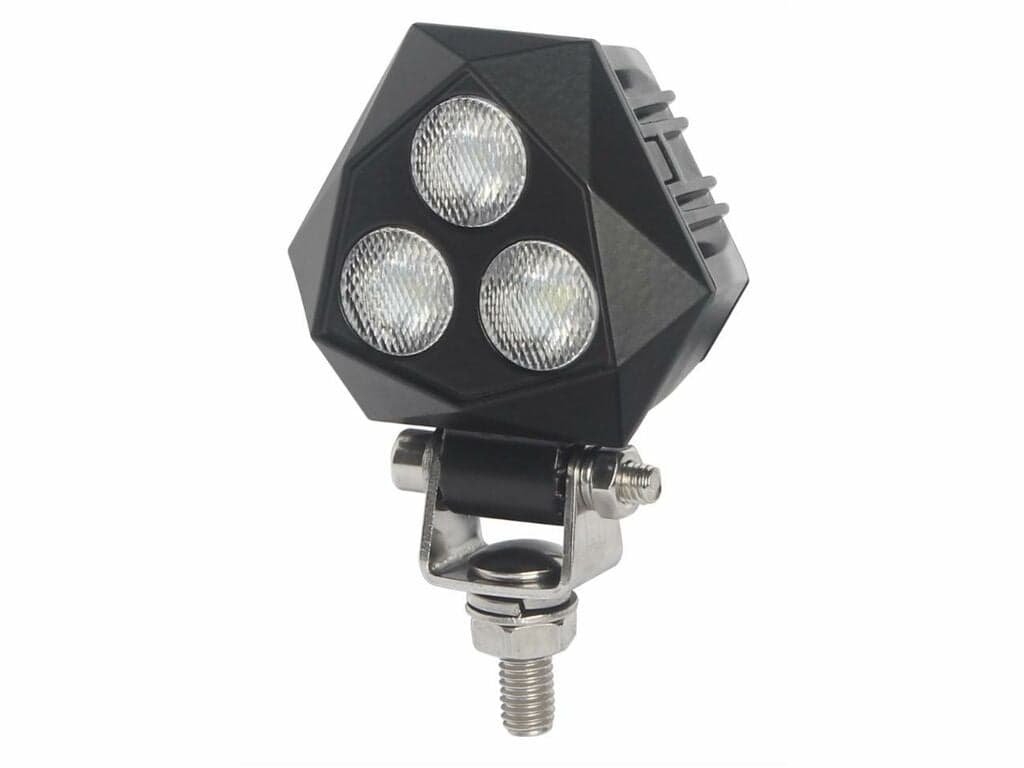 Faro Lavoro 3 LED Triangolare 9W IP67