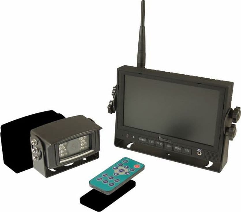 Kit videoretro wireless a colori 10-32v per 4 telecamere in Bullet camera GardenStore - Novellara, commercioVirtuoso.it