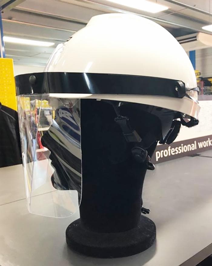 Visiera in policarbonato per casco in Visiere GardenStore - Novellara, commercioVirtuoso.it