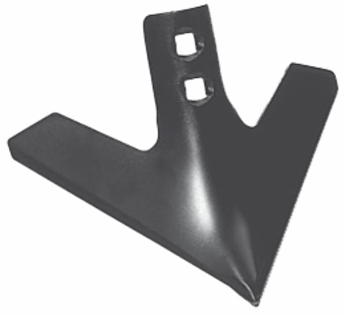 Vomere a lancia piatto 250x6/28 per molle per vibrocoltivatori