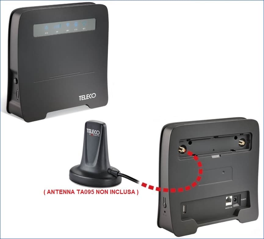 Router portatile WiFi GSM 3G/4G/LTE per SIM Card TELECO WFT400 in  DFP Elettronica Store - Scafati, commercioVirtuoso.it