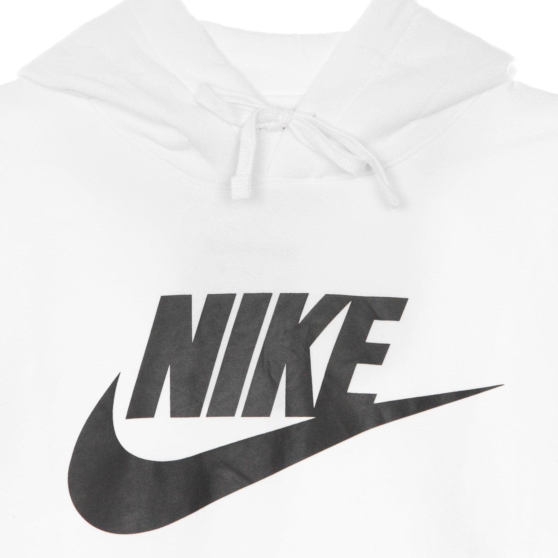 Nike Felpa Cappuccio Uomo Club Hoodie Pullover Gx White/white/black da uomo in Felpe con cappuccio Drestige - Casamassima, commercioVirtuoso.it