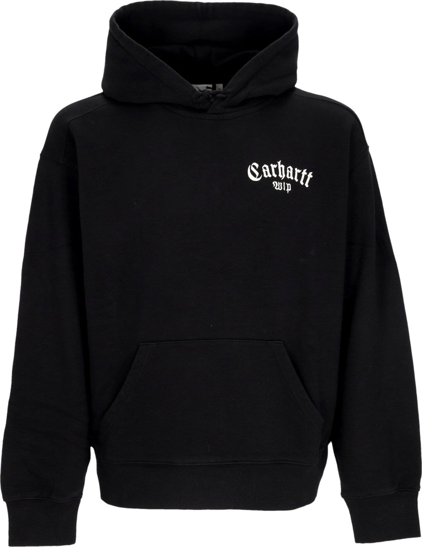 CARHARTT WIP Felpa Cappuccio Uomo Only Script Hooded Black/white da uomo in Felpe con cappuccio Drestige - Casamassima, commercioVirtuoso.it