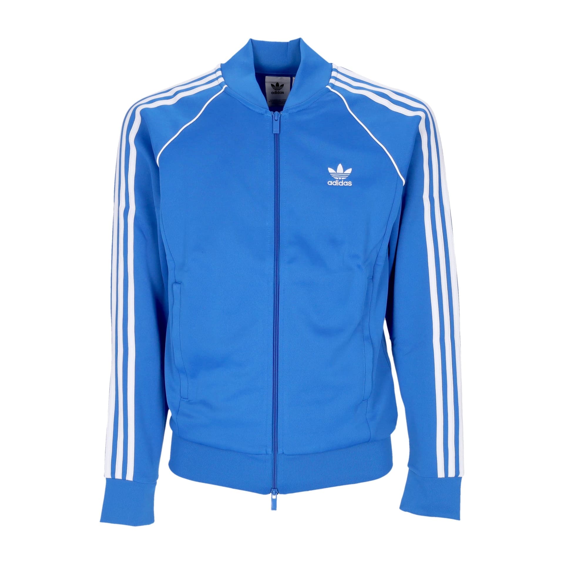 Adidas Giacca Tuta Uomo Sst Tracktop Blue Bird/white da uomo in Giacche sportive e tecniche Drestige - Casamassima, commercioVirtuoso.it