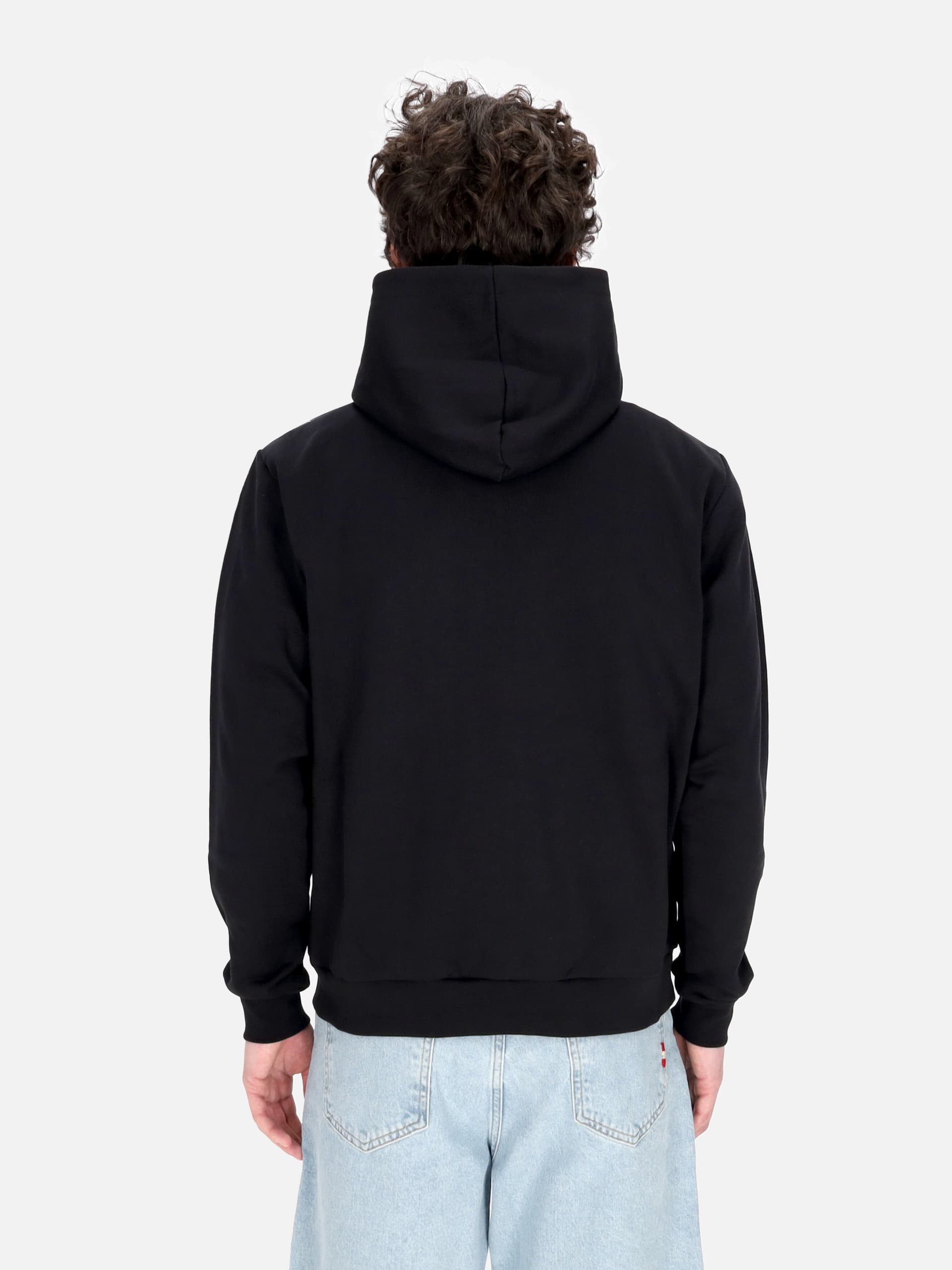 PHOBIA Felpa Leggera Cappuccio Uomo Lateral Lightning Print Hoodie Black/white da uomo in Felpe con cappuccio Drestige - Casamassima, commercioVirtuoso.it