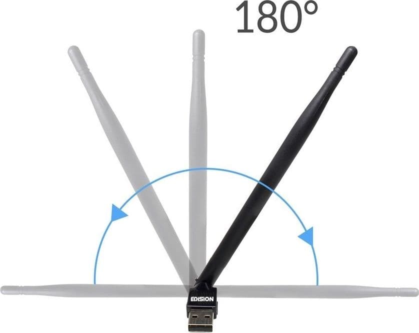WIFI USB EDISION EDI-MEGA 2 150 Mbps in Adattatori USB wireless DFP Elettronica Store - Scafati, commercioVirtuoso.it
