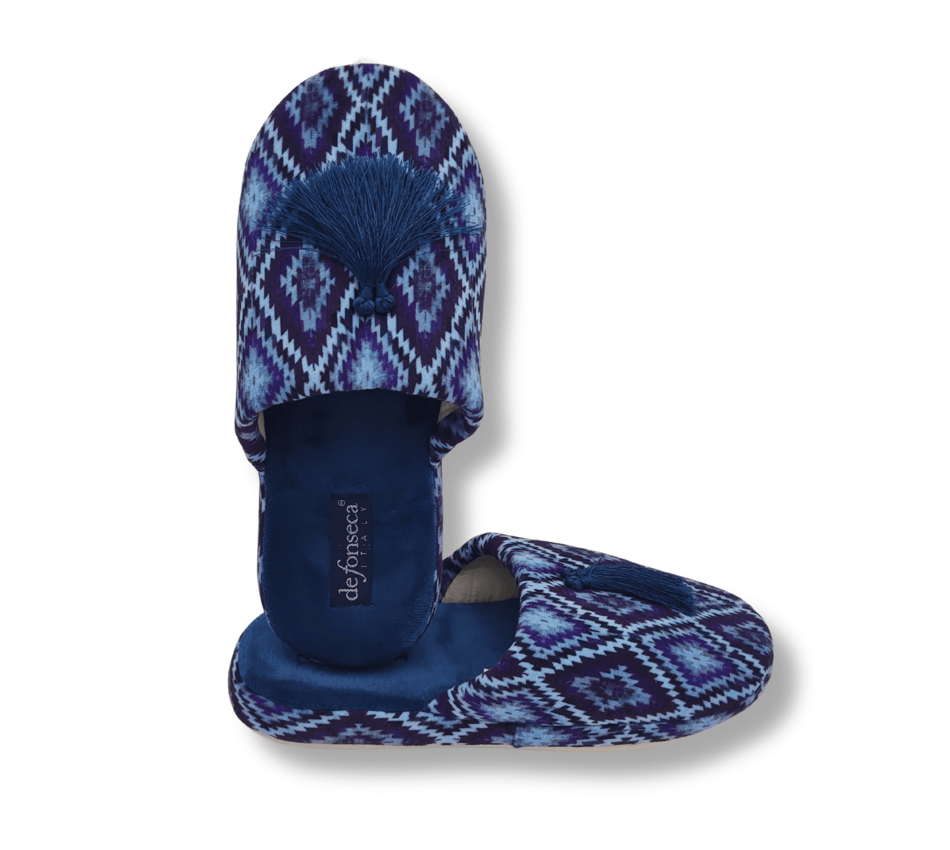 de fonseca Sissy Ciabatte Artistiche da Donna, Pantofole in Cotone, Slippers Comode e Lavabili per Casa in Infradito Primo Calzature - Venezia, commercioVirtuoso.it