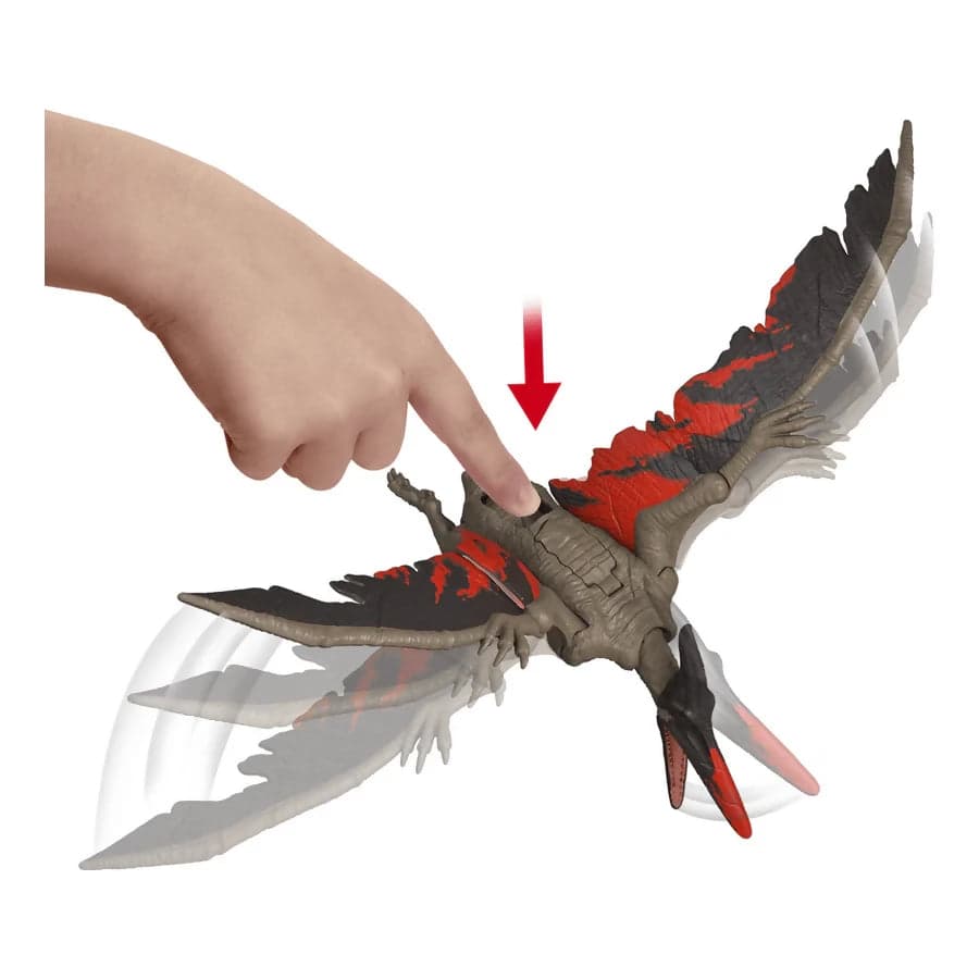 Action figure del dinosauro Pteranodon di Jurassic World Wild Roar in Animali Cartoleria Deja Vu - Crotone, commercioVirtuoso.it