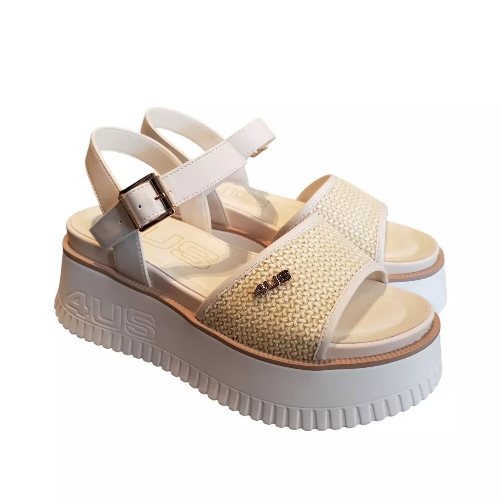4US Paciotti Donna Sandali con fibbia in Ciabatte moda Cantali Calzature - Randazzo, commercioVirtuoso.it