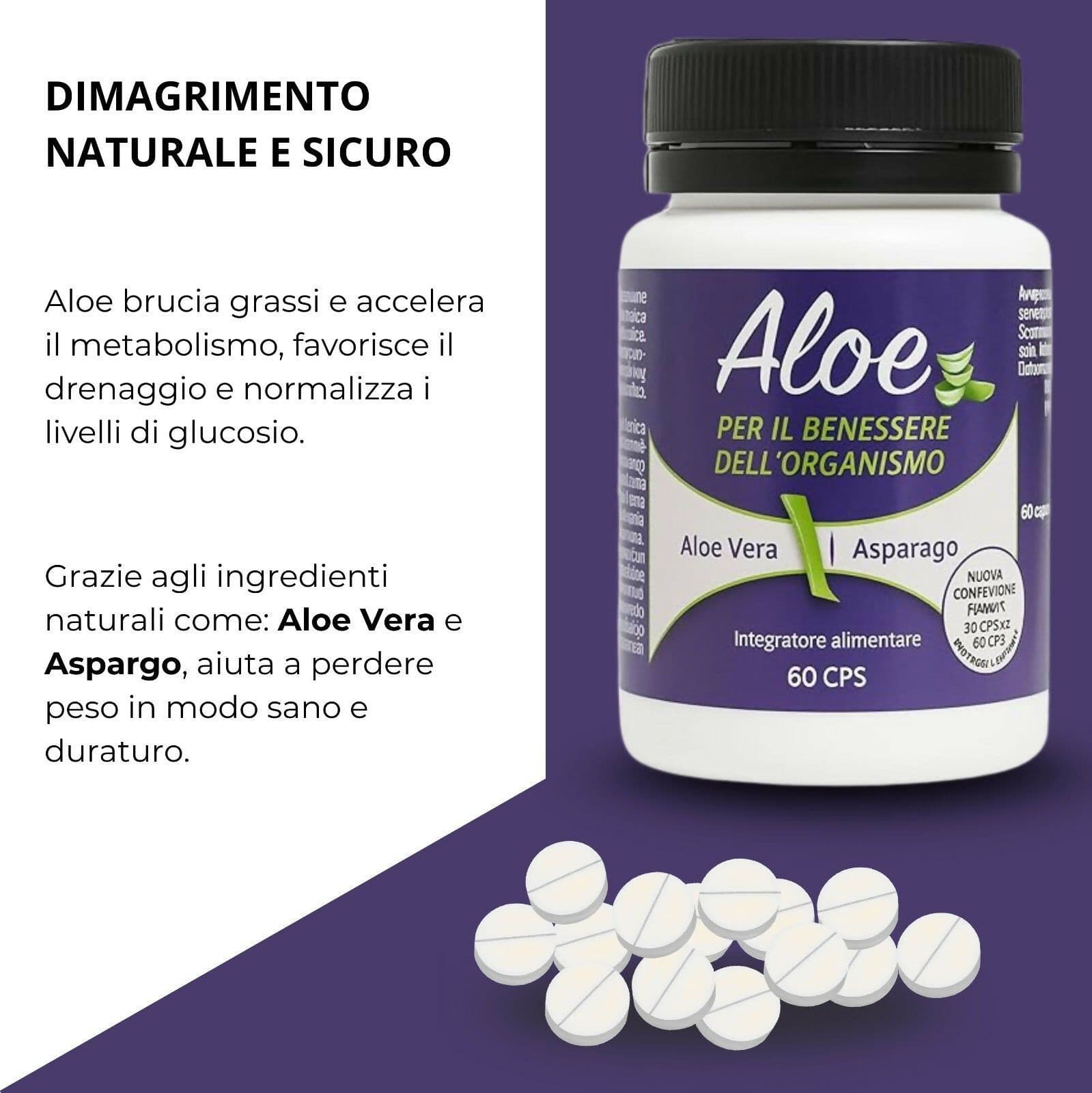 Aloe Brucia Grassi Integratore Per Dimagrire Alimentare Dimagrante Forte 60 Compresse Dimagrante Integratore Naturale in Bruciatori di grasso BasketGuru Italia - Palermo, commercioVirtuoso.it