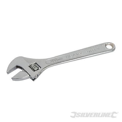 Chiavi regolabili a rullino in acciaio ingegneria meccanica Offerta Silverline - 9