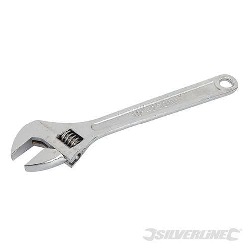Chiavi regolabili a rullino in acciaio ingegneria meccanica Offerta Silverline - 11