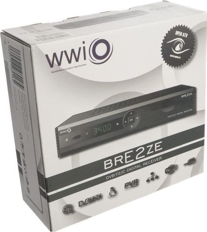 WWIO BRE2ZE T2/C H.265 HEVC Terrestre Linux Enigma 2 in Ricevitori digitale terrestre DFP Elettronica Store - Scafati, commercioVirtuoso.it