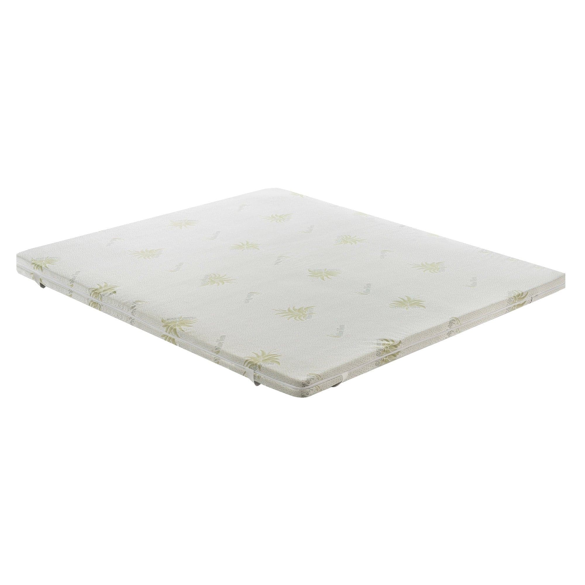 Topper in memory foam 10 cm con rivestimento in aloe vera sfoderabile in Materassi iLoveSleep - Concesio, commercioVirtuoso.it