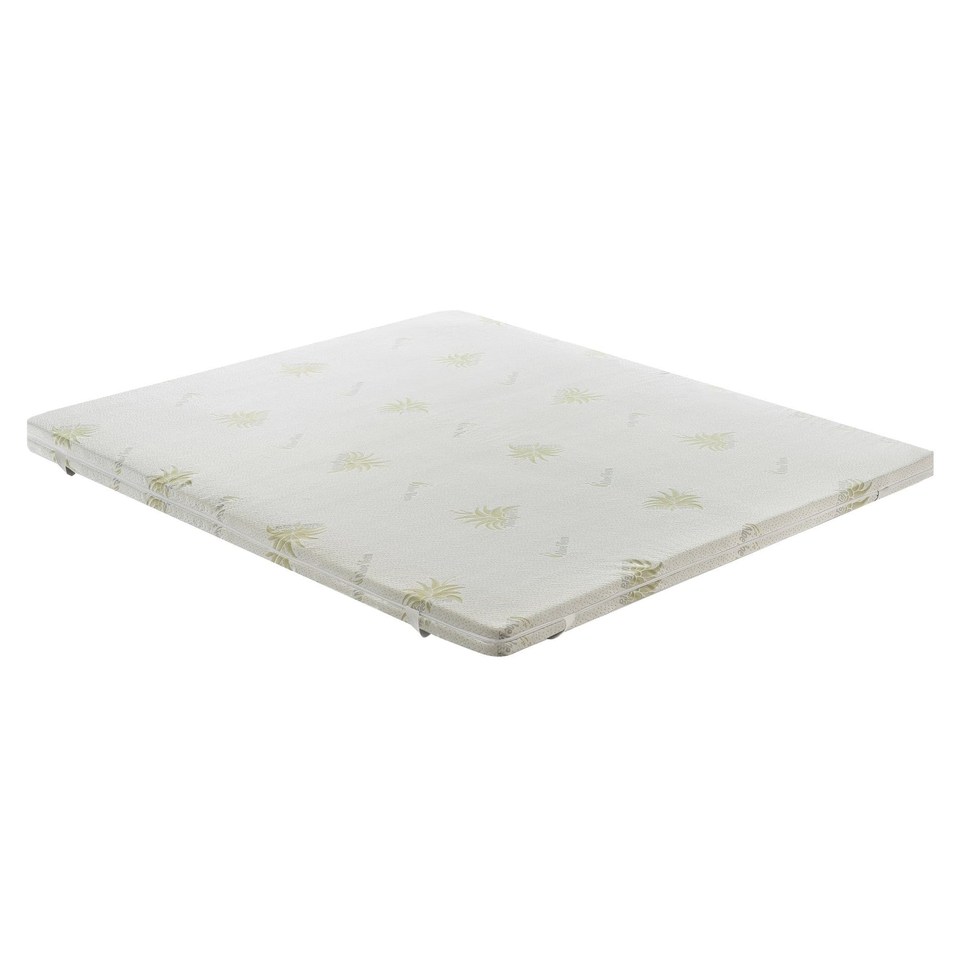 Topper in memory foam 4 cm con rivestimento in aloe vera sfoderabile in Materassi iLoveSleep - Concesio, commercioVirtuoso.it