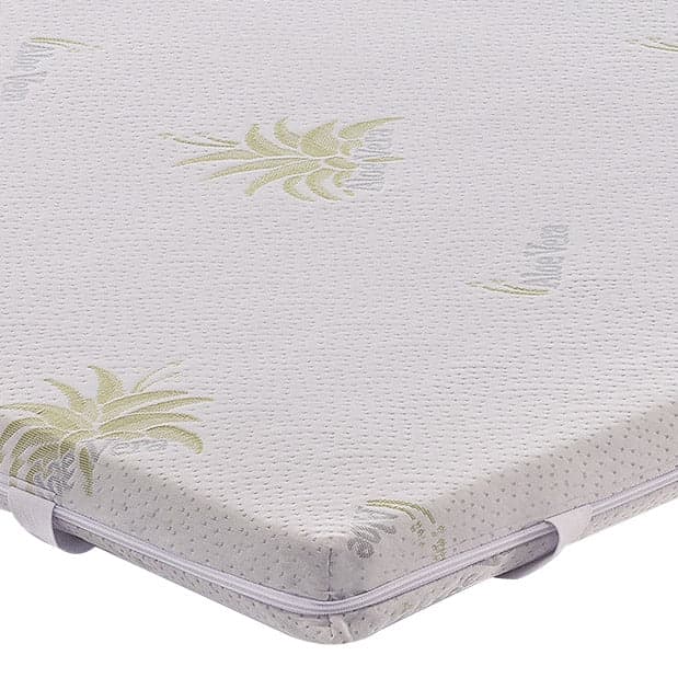 Topper in memory foam 10 cm con rivestimento in aloe vera sfoderabile in Materassi iLoveSleep - Concesio, commercioVirtuoso.it