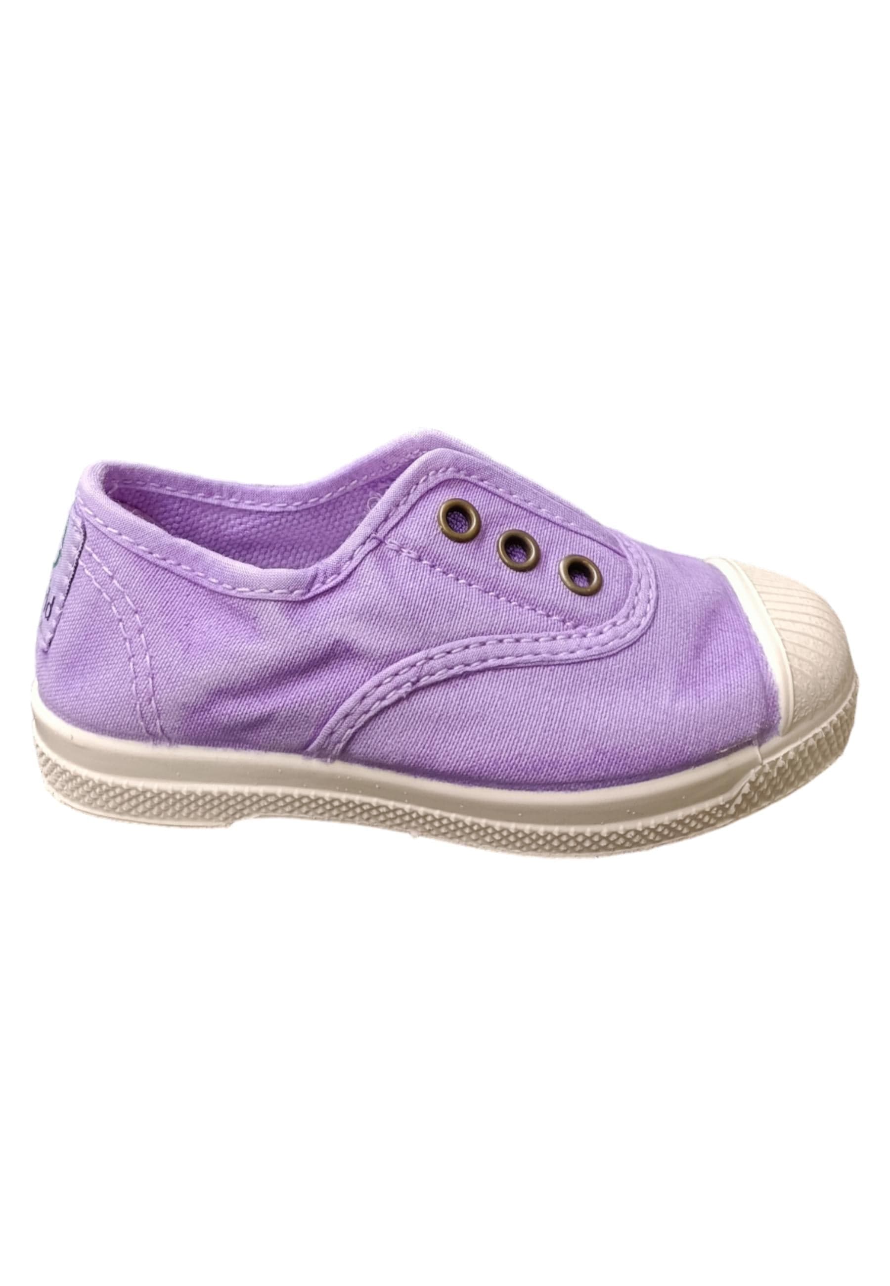 Scarpe sneakers Bambini e ragazzi natural world 470  lilla elastico - 6