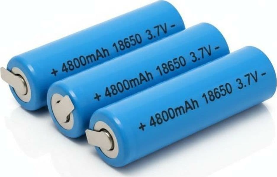 KIT 8 CELLE 18650 Li-ion 3.7V - MAXI CAPACITÀ 4800mAh con Lamelle per DRONI Torcia E-BIKE PACCHI BATTERIA8S in Pile ricaricabili Solgeny - Besate, commercioVirtuoso.it