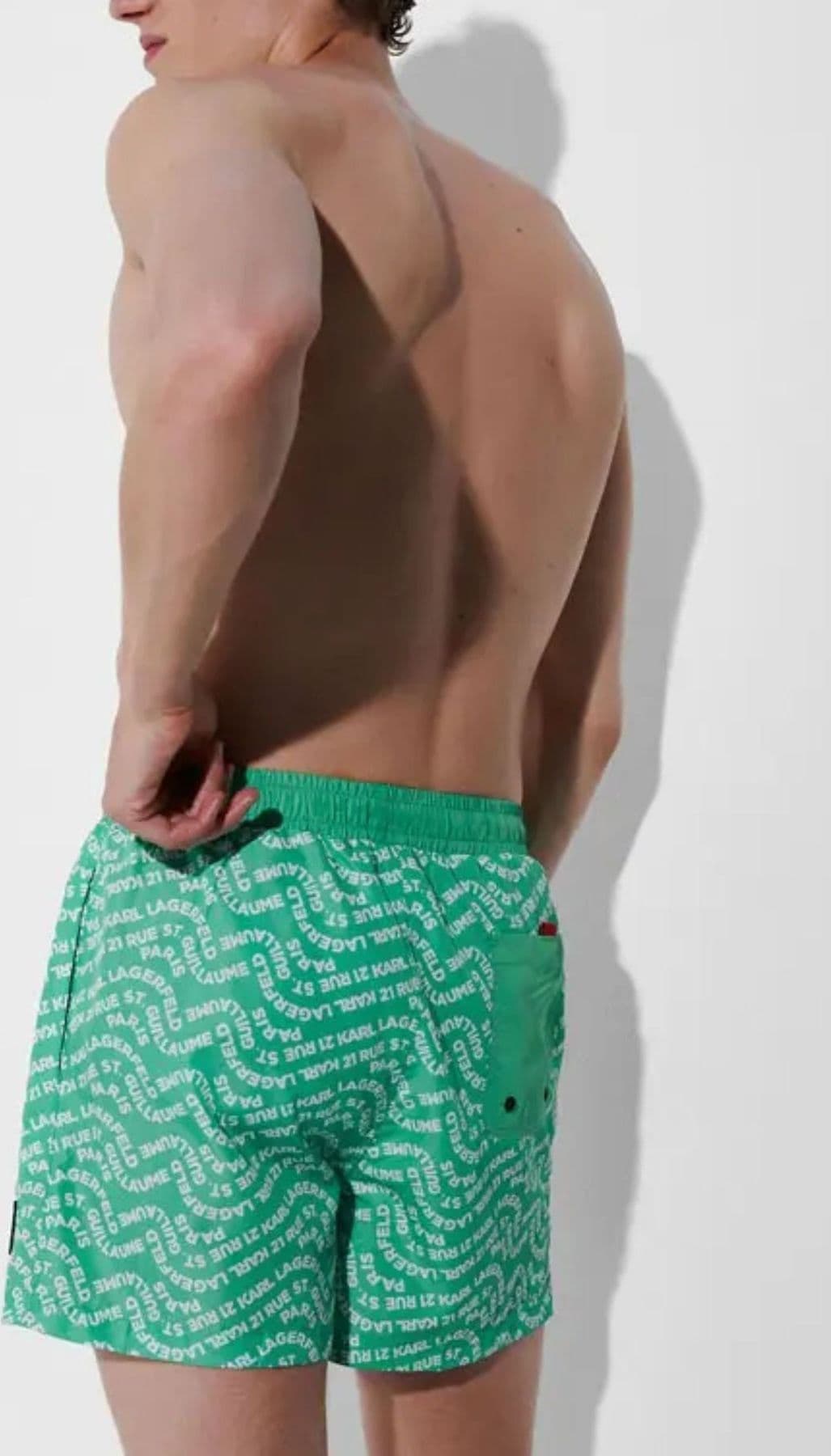 KARL LAGERFELD Costume da bagno WAVE AOP SHORT BOARDSHORTS da uomo in Pantaloncini e calzoncini Drestige - Casamassima, commercioVirtuoso.it