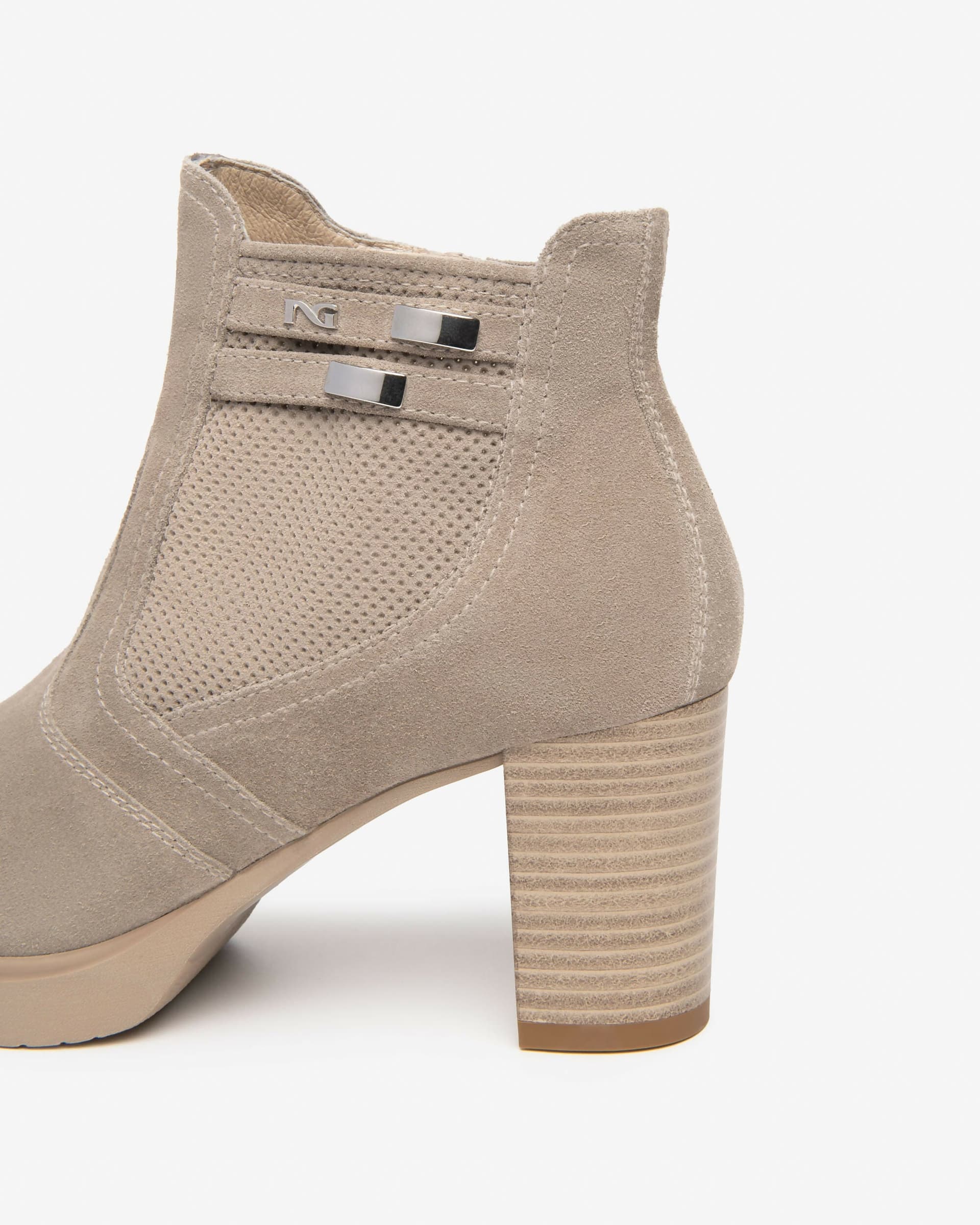 NeroGiardini Donna Tronchetti in suede in Scarpe col tacco Cantali Calzature - Randazzo, commercioVirtuoso.it