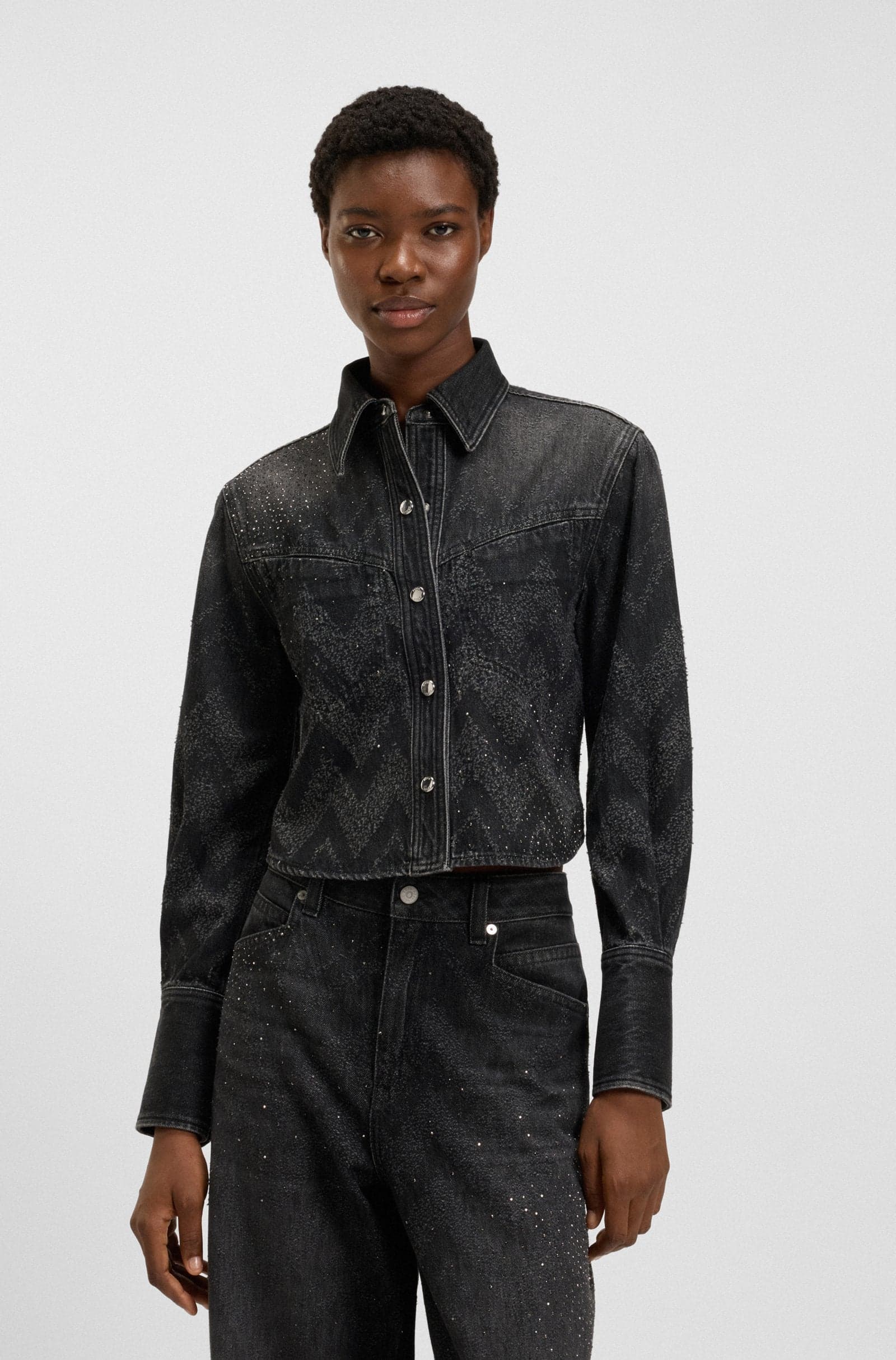 BOSS C_SHIRT LS 1.0 10262390 01 da donna in Maglie pigiama Drestige - Casamassima, commercioVirtuoso.it