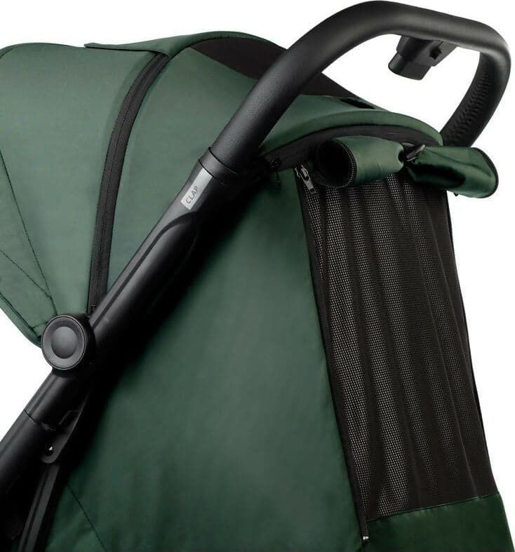 JANE' Passeggino CLAP - colore BOTANIC - con telaio in alluminio robusto, chiusura automatica e compatta, dimensioni adatte alle cabine degli aerei, adatto dalla nascita fino a 26 kg, con sospensioni su 4 ruote e finiture in similpelle in Passeggini compatti Sanitaria Gioia del Bimbo - Villa San Giovanni, commercioVirtuoso.it