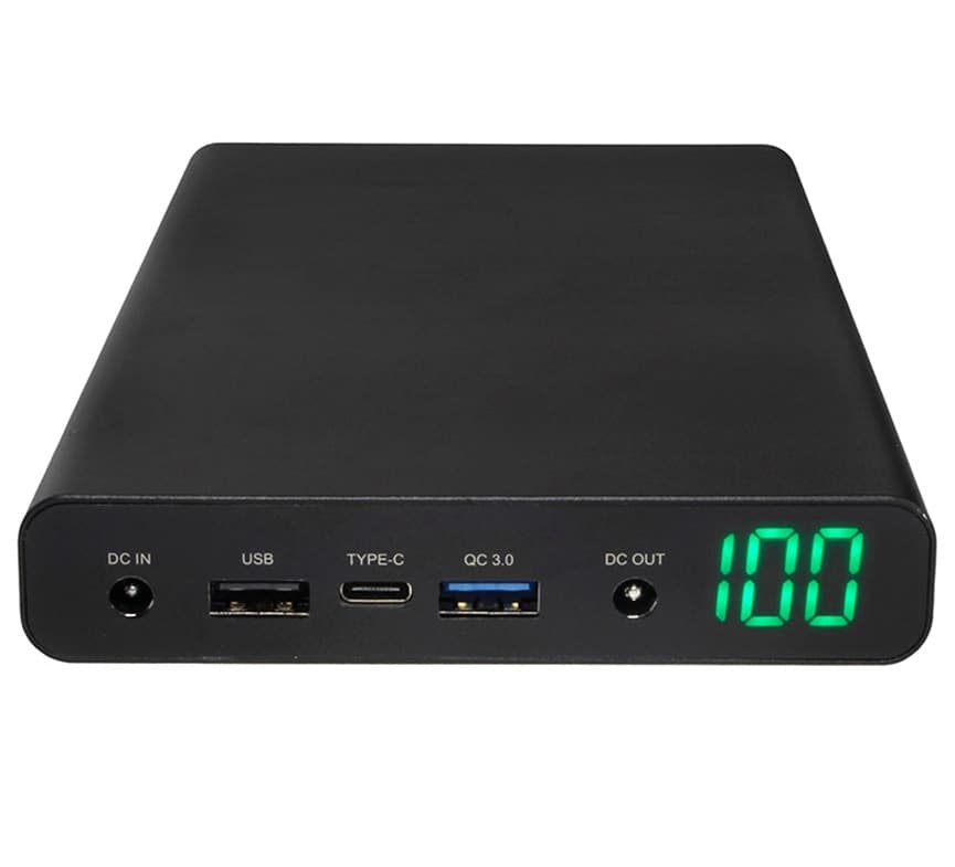 XORO MPB 3000 Power Bank da 30000 mAh con uscita USB QC3.0 USB Power IQ USB Type C e CC 12 V - 16 V - 19 V in Caricabatterie portatile DFP Elettronica Store - Scafati, commercioVirtuoso.it