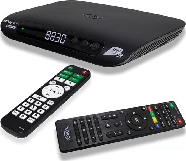 Decoder Satellitare XORO HRS 8830 COMFORT DVB-S2 con due telecomandi e Tessera Tivusat HD in Ricevitori digitale terrestre DFP Elettronica Store - Scafati, commercioVirtuoso.it