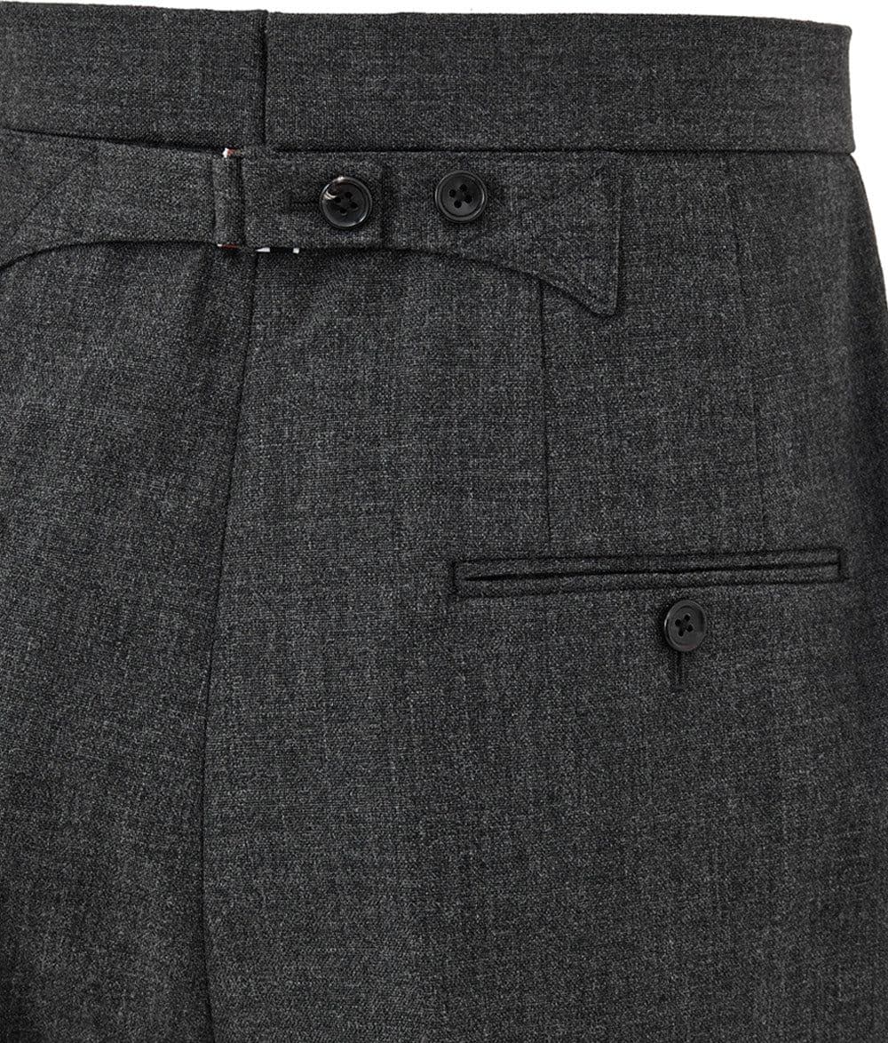 Thom Browne Pantaloni Sartoriali in Lana Grigia da uomo in Pantaloni Drestige - Casamassima, commercioVirtuoso.it