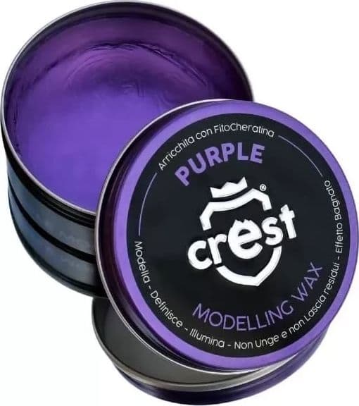 Cera Liquida Effetto Bagnato Crest Wet Look – Styling Lucido Tenuta Media, Modellante Professionale Capelli Uomo, Definizione e Brillantezza Naturale in Paste argille e cere Ricci Perfetti - Partinico, commercioVirtuoso.it