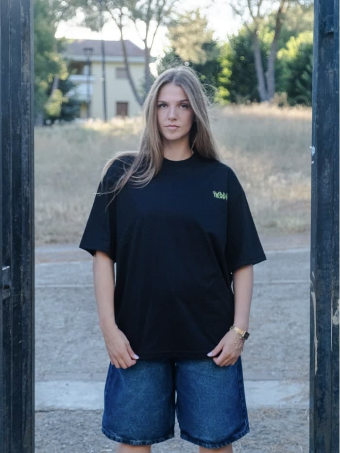 Y2K Tee 100% Cotone Y2K Street in T-shirt HORDA BRAND - Foiano Della Chiana, commercioVirtuoso.it