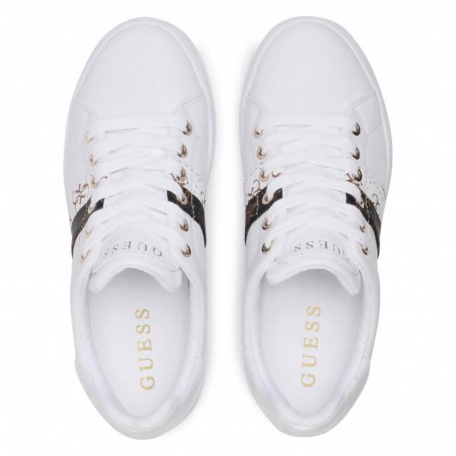 Guess Sneakers Donna Fl5reeele12 Lacci Suola In Gomma Scarpa Casual Sportiva Da Ginnastica Fashion Sneaker Logo Laterale Plateau 2,5 Cm in Sneaker casual Euforia - Bronte, commercioVirtuoso.it