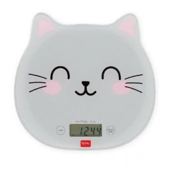 BILANCIA DA CUCINA DIGITALE - KITCHEN SCALE - KITTY - LEGAMI in Cesti regalo con alcolici Cartoleria Deja Vu - Crotone, commercioVirtuoso.it