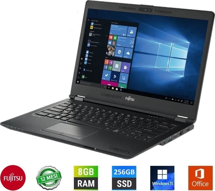 Notebook Fujitsu Lifebook U749 Intel Core i5-8265U 14" Pollici 8/256GB Ricondizionato