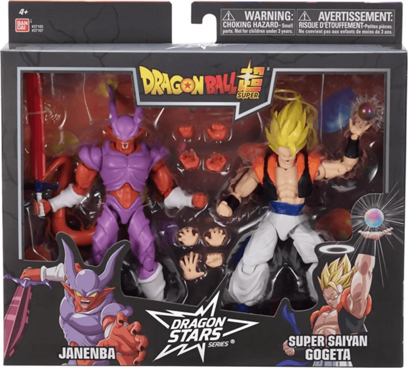 BANDAI DRAGON BALL PERSONAGGI COPPIA CM 17 GOGETA CONTRO JANENBA in Animali Cartoleria Deja Vu - Crotone, commercioVirtuoso.it