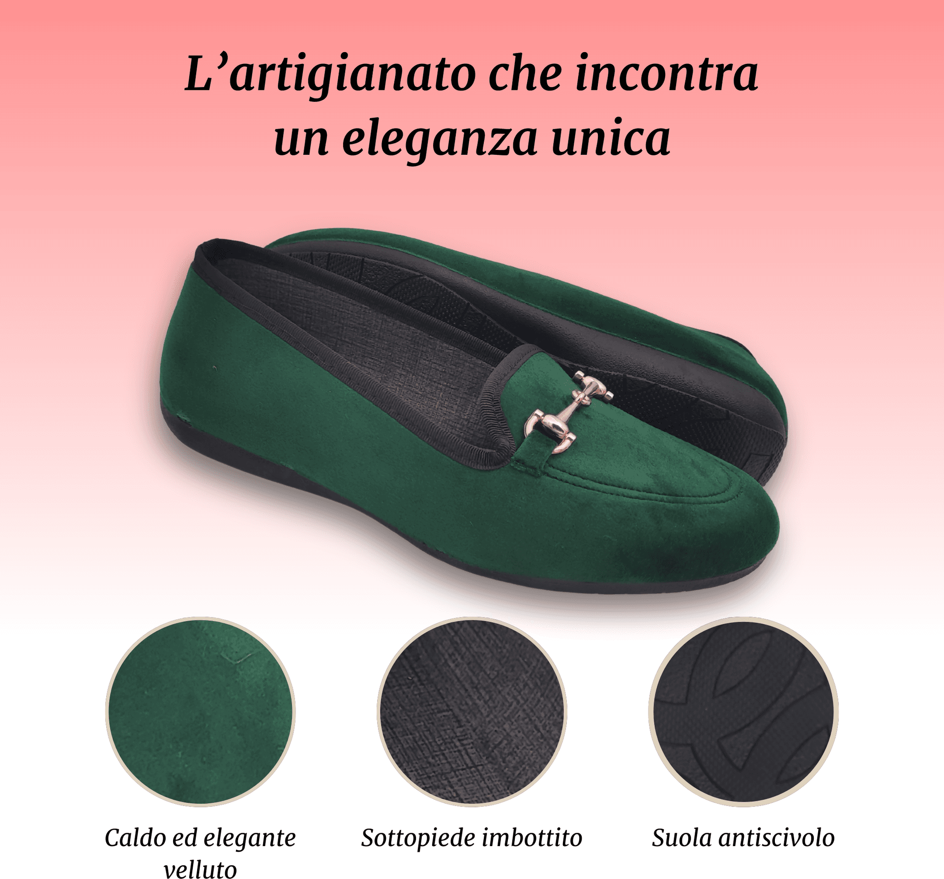 Le Parigine Eleganti Ballerine Donna da Casa, Friulane in Velluto Invernali, Ciabatte Basse e Chiuse, Produzione Artigianale in Ballerine Primo Calzature - Venezia, commercioVirtuoso.it