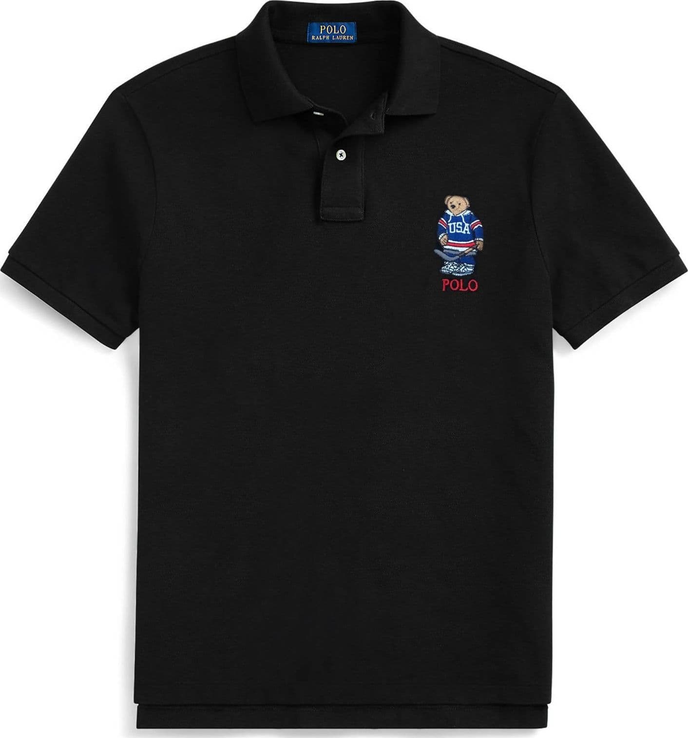Polo Ralph Lauren Uomo Polo Bear Mezze Maniche Polo Con Orsetto Ricamato Logo Medio Polo Colletto 2 Bottoni Maniche Corte in Polo Euforia - Bronte, commercioVirtuoso.it